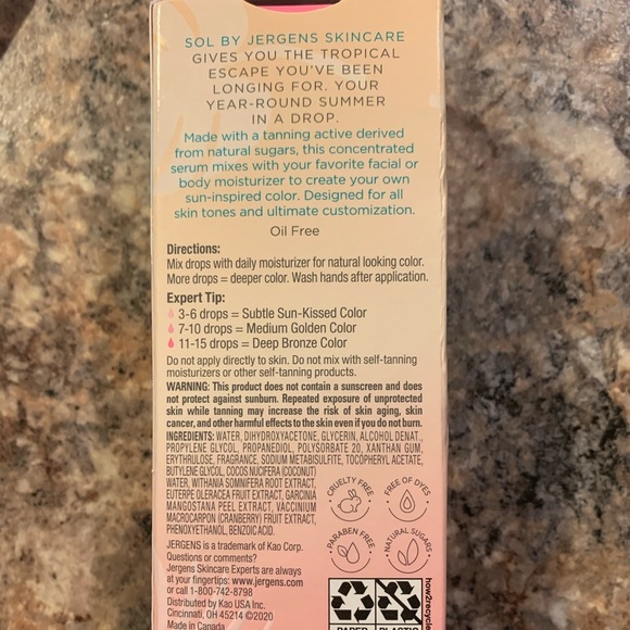 Jergens sol tanning bundle - Picture 2 of 3